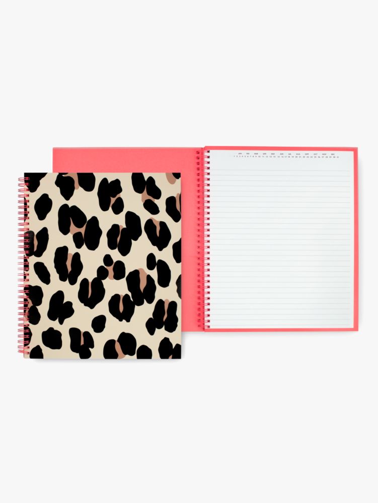 Forest Feline Large Spiral Notebook | Kate Spade New York