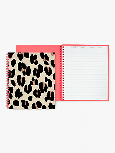 forest feline large spiral notebook, , rr_productgrid