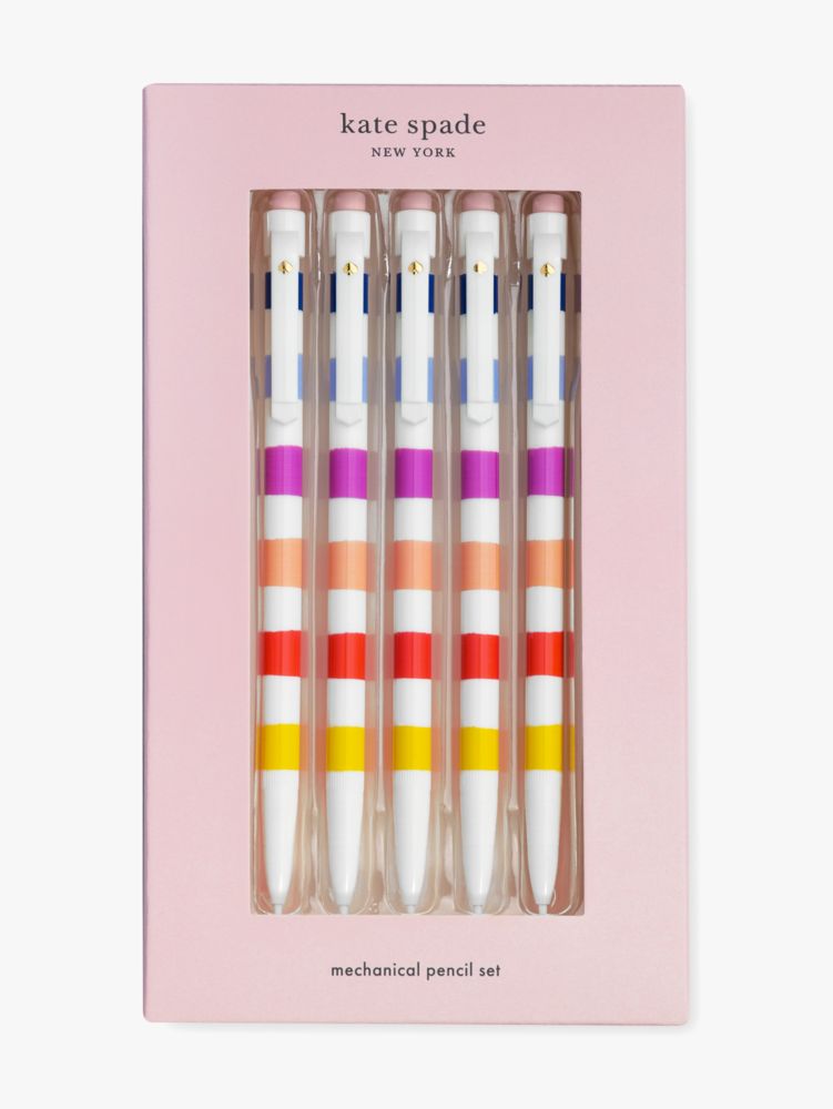 Candy Stripe Mechanical Pencil Set, Multi, ProductTile