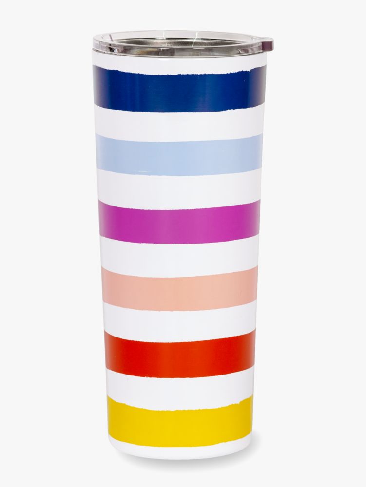 Candy Stripe Stainless Steel Tumbler Kate Spade New York