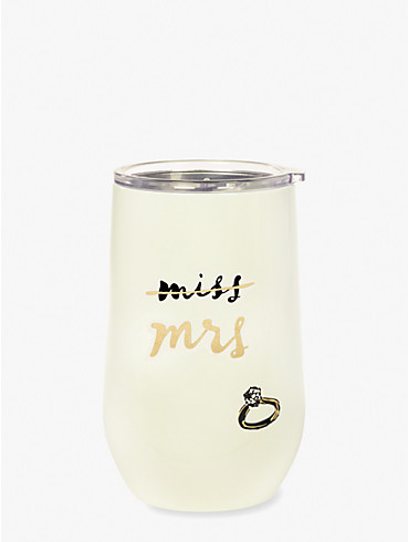 miss to mrs stainless steel stemless wine tumbler, , rr_productgrid