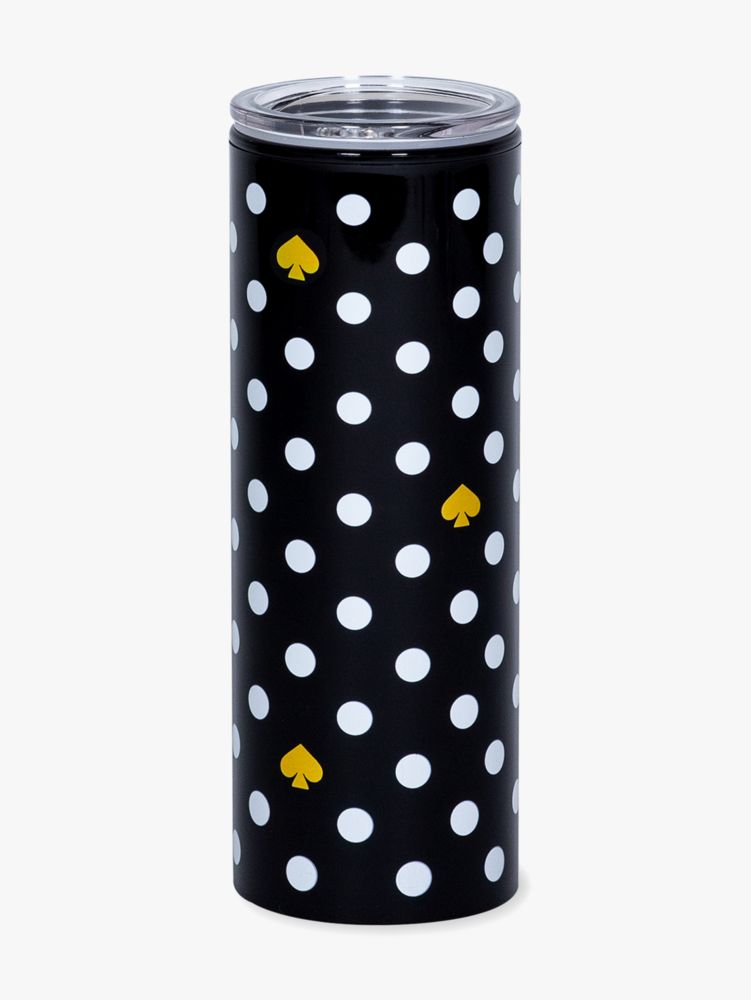 Polka Dot Thermal Mug, Black / Glitter, ProductTile