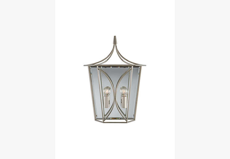 Cavanagh Medium Lantern Sconce, Silver, Product image number 0