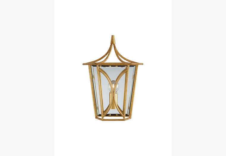 Cavanagh Mini Lantern Sconce, Gold, Product