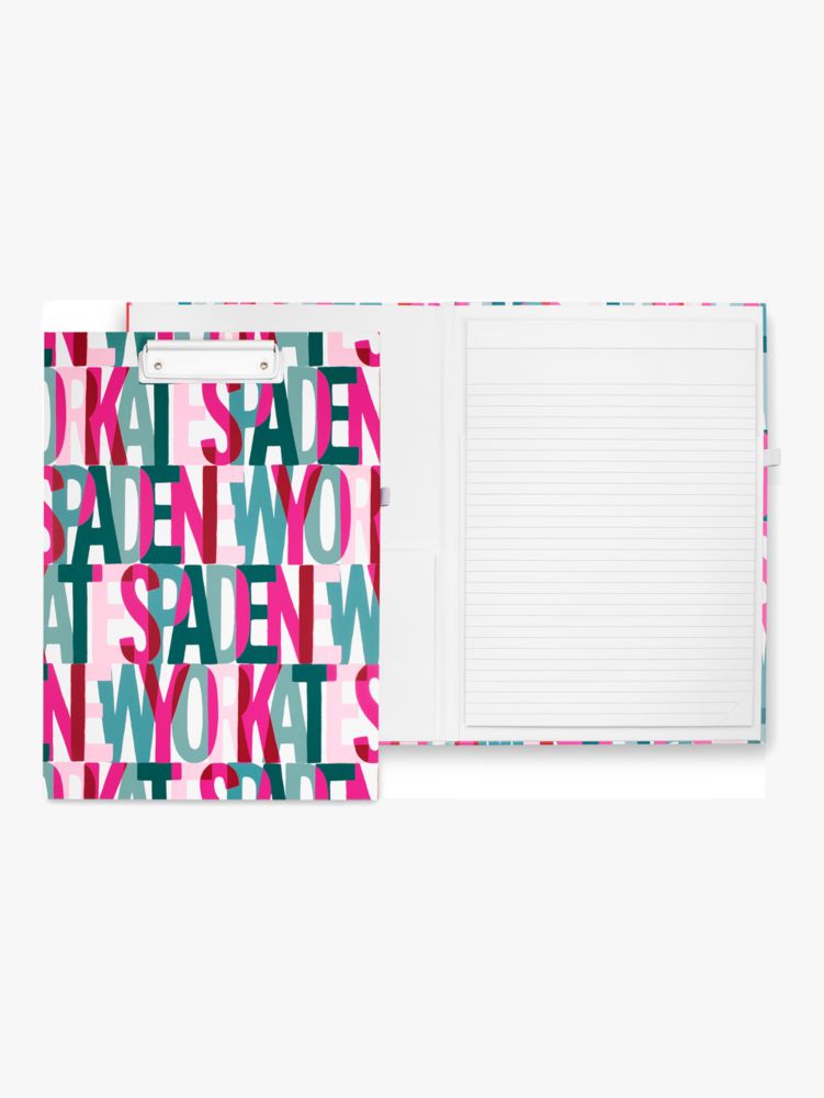 Layered Logo Clipboard Folio, Multi, Product