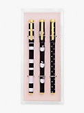 dots & stripes fine tip pen set with acrylic tray, , s7productThumbnail