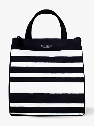 sarah stripe lunch bag by kate spade new york non-hover view