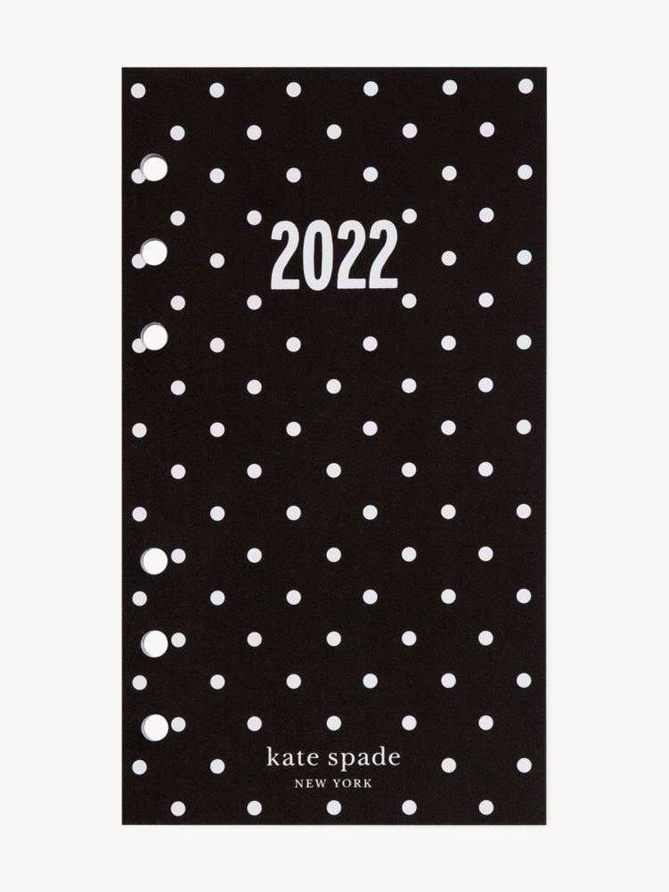 2022 Pin Dot Personal Size Weekly & Monthly Calendar Refill | Kate