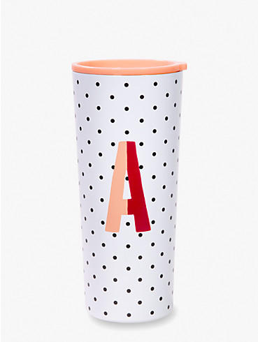 sparks of joy initial stainless steel tumbler, , rr_productgrid