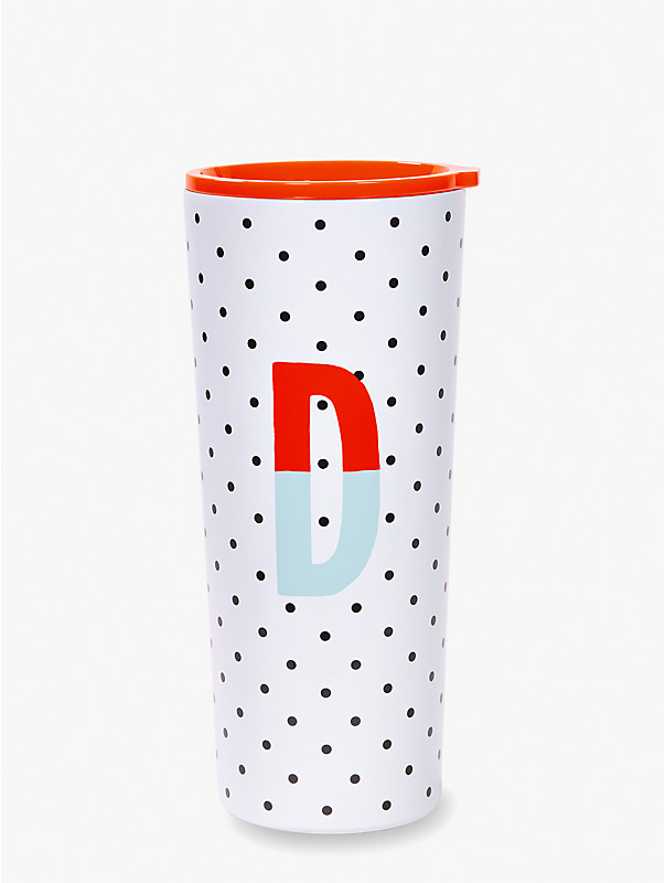 sparks of joy initial stainless steel tumbler, , rr_large