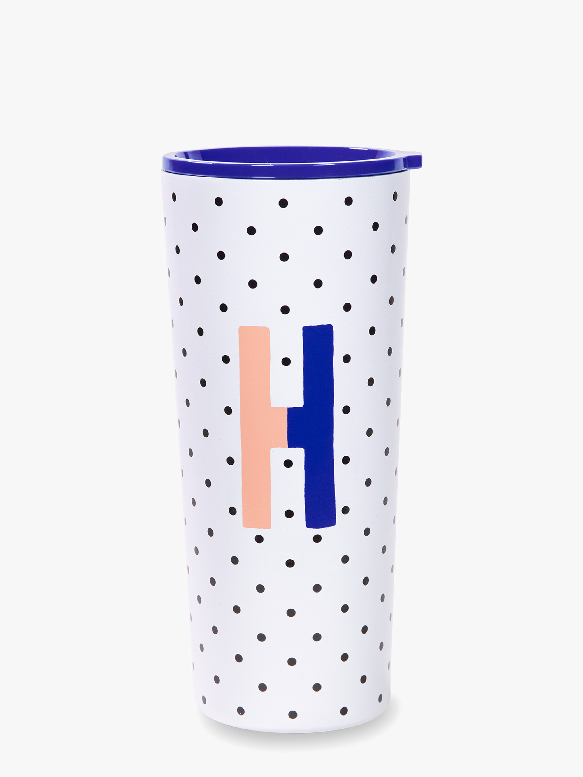 Kate Spade Sparks Of Joy Initial Stainless Steel Tumbler