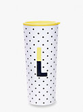sparks of joy initial stainless steel tumbler, , s7productThumbnail