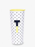 sparks of joy initial stainless steel tumbler, , s7productThumbnail