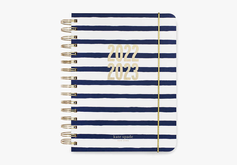 Kate Spade Navy Painted Stripe 17-month Large Planner