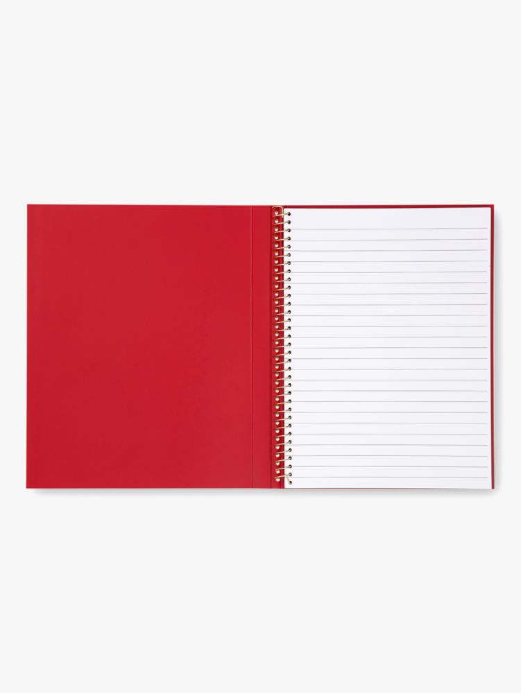 Mini Hearts Concealed-spiral Notebook, Deep Nova, Product