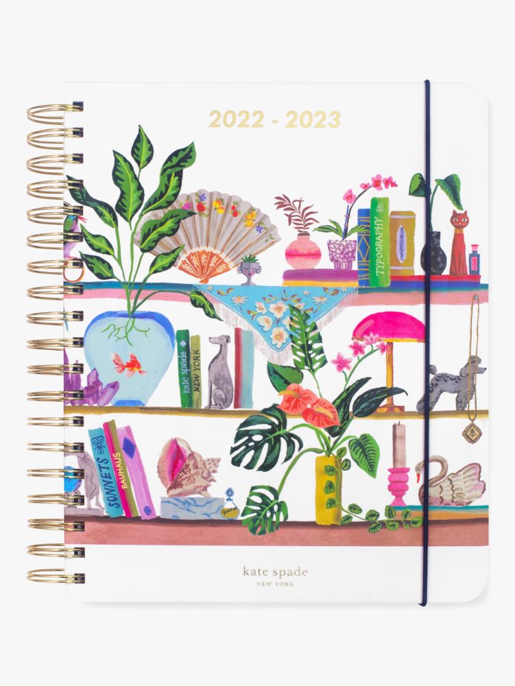 Bookshelf 17 Month Mega Planner | Kate Spade New York