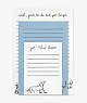 Dog Party 3-piece Notepad Set, Light Blue, ProductTile