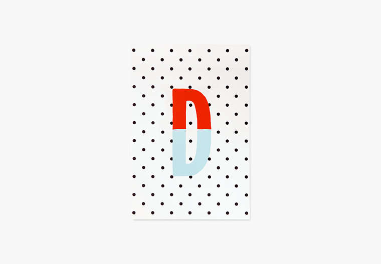 Sparks Of Joy Initial Notepad, MIDNGT WIN, Product
