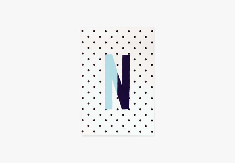 Sparks Of Joy Initial Notepad, Light Blue, Product