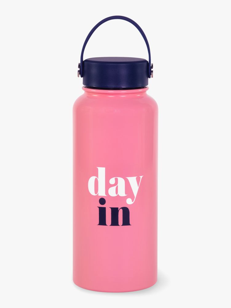 Day In Day Out Stainless Steel Extra Large Water Bottle, Pomegranate, Product