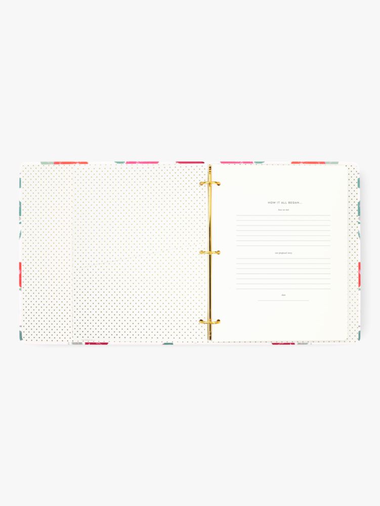 Brushy Rose Bridal Planner, Deep Nova, Product