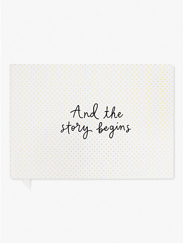 and the story begins bridal guest book, , rr_productgrid