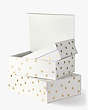 Gold Dot With Script Nesting Box Set, Gold, Product