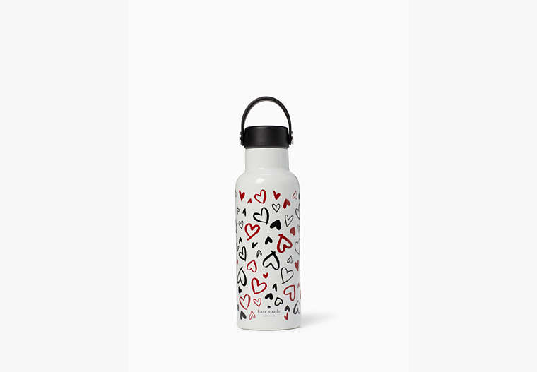 Scribble Hearts Stainless Steel 17oz Water Bottle, Multi, Product image number 0