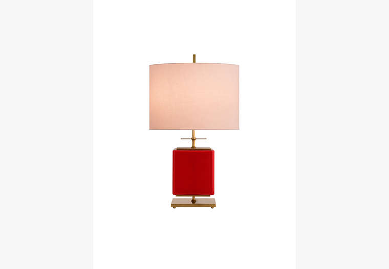 Beekman Small Table Lamp, Cherry Wood, Product