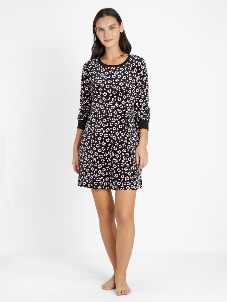 Black Cheetah Sleepshirt | Kate Spade New York