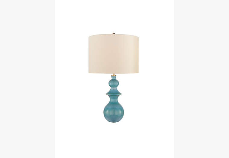 Saxon Large Table Lamp, Turquoise, Product