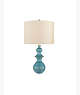 Saxon Large Table Lamp, Turquoise, ProductTile