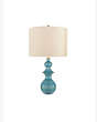 Saxon Large Table Lamp, Turquoise, Product