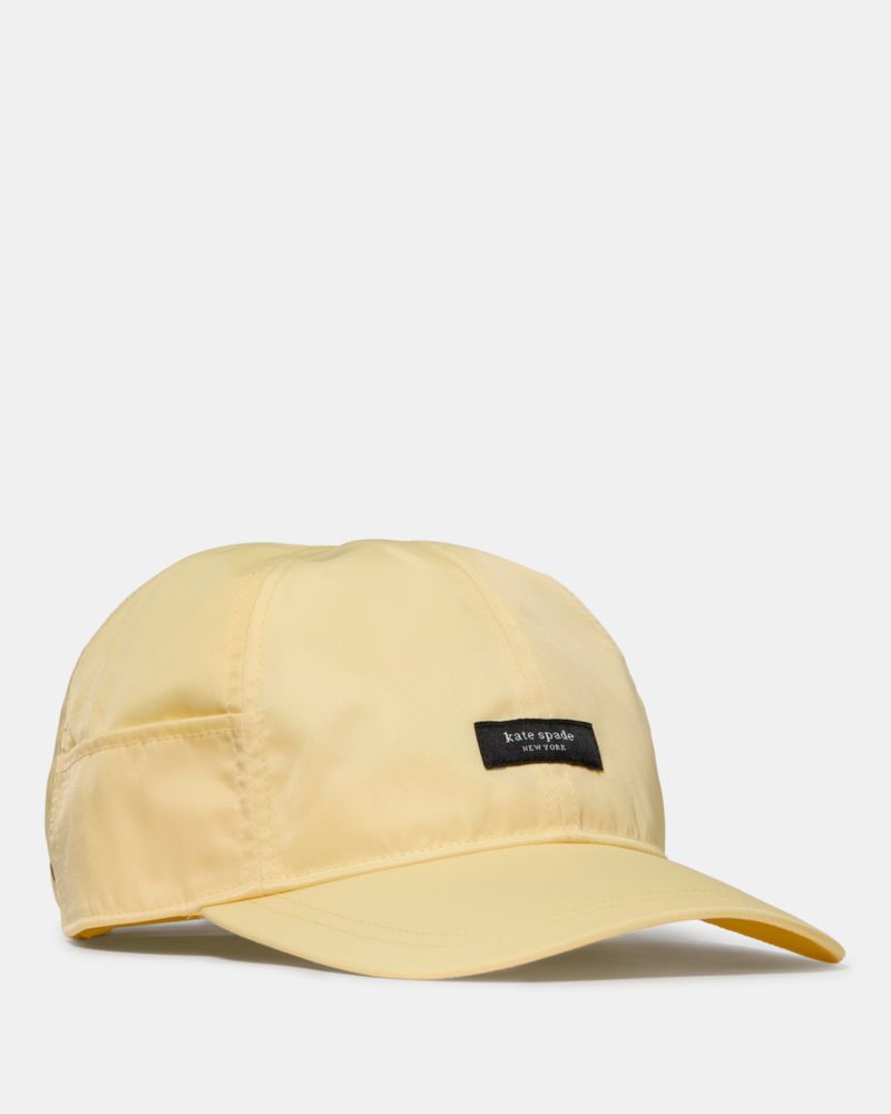 Kate Spade Sam Label Pocket Baseball Cap, Yellow