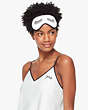 Mrs. PJ Set with Sleepmask, Off White, Product