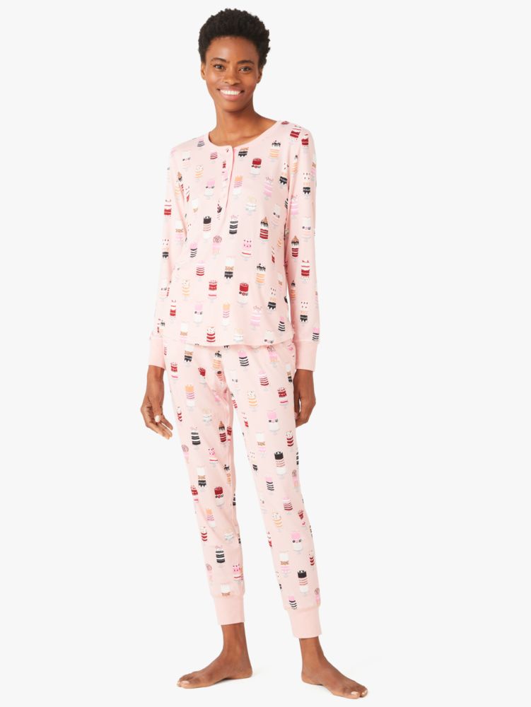 kate spade henley jogger set