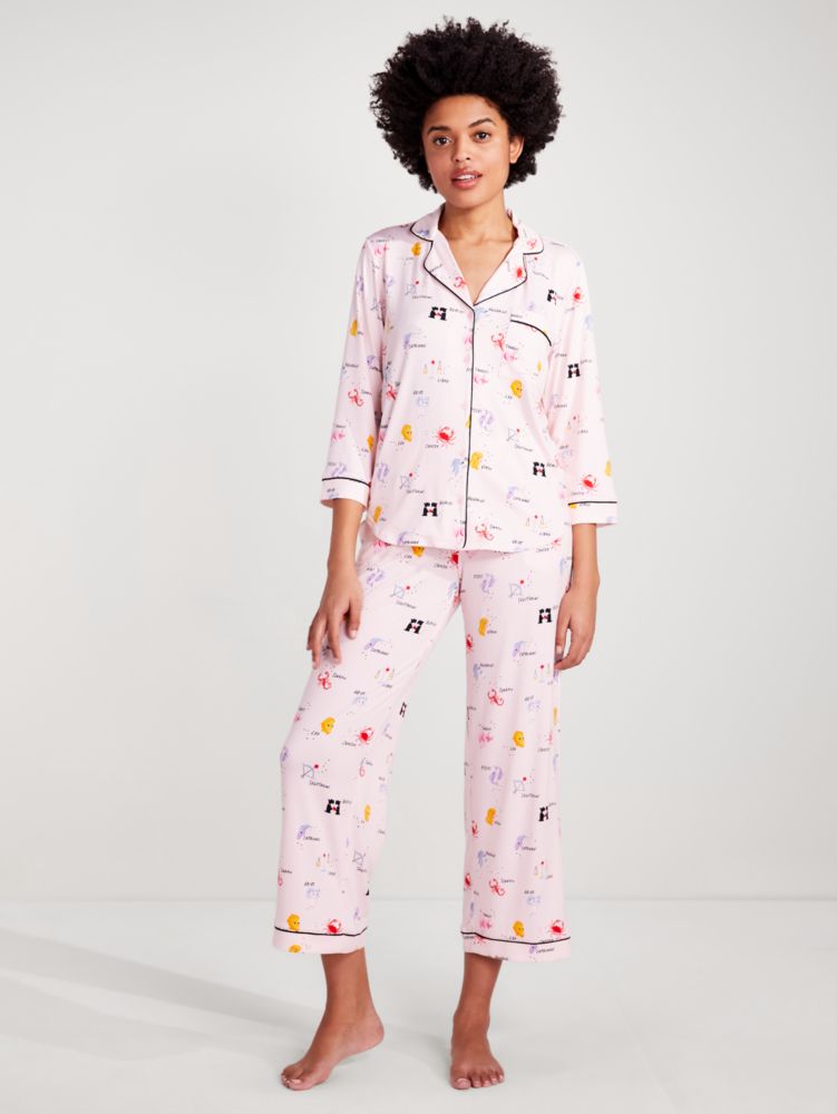 Women's pk grd sheep long pj set | Kate Spade New York Ireland