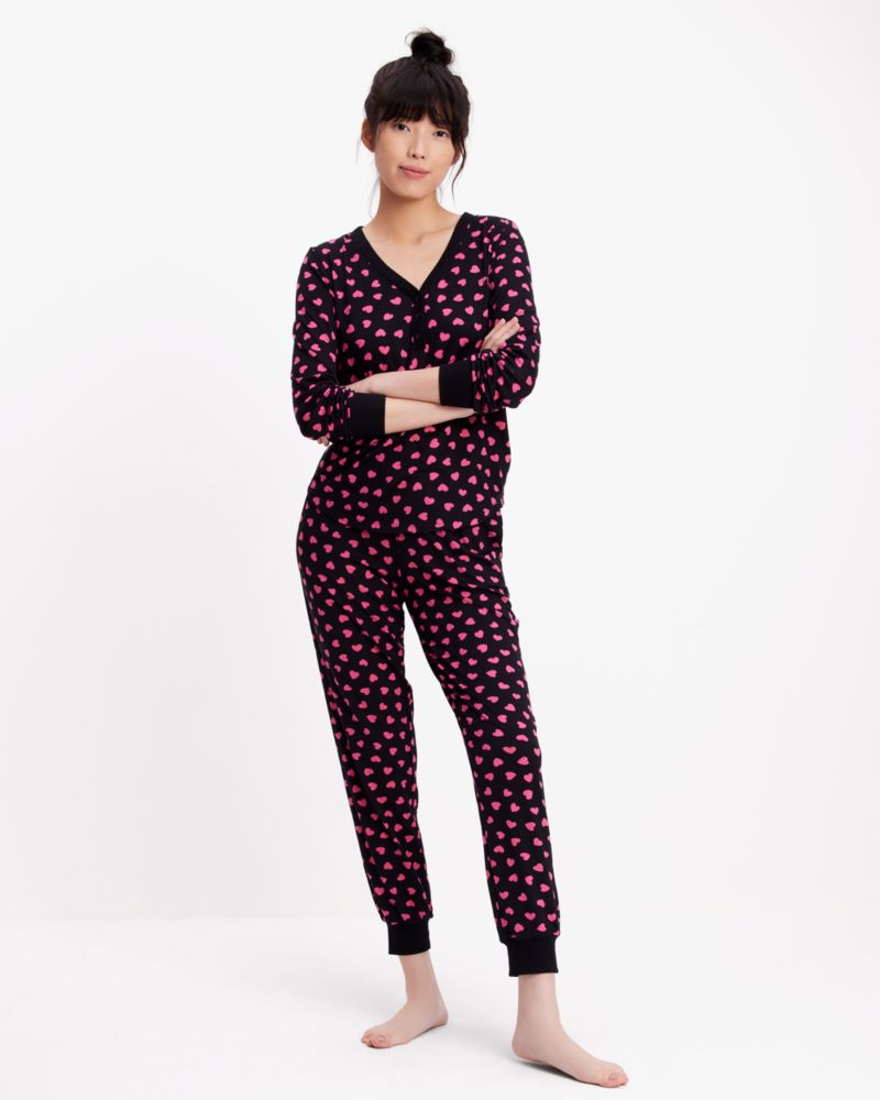 Pink Dot Long Pj Set Kate Spade Outlet