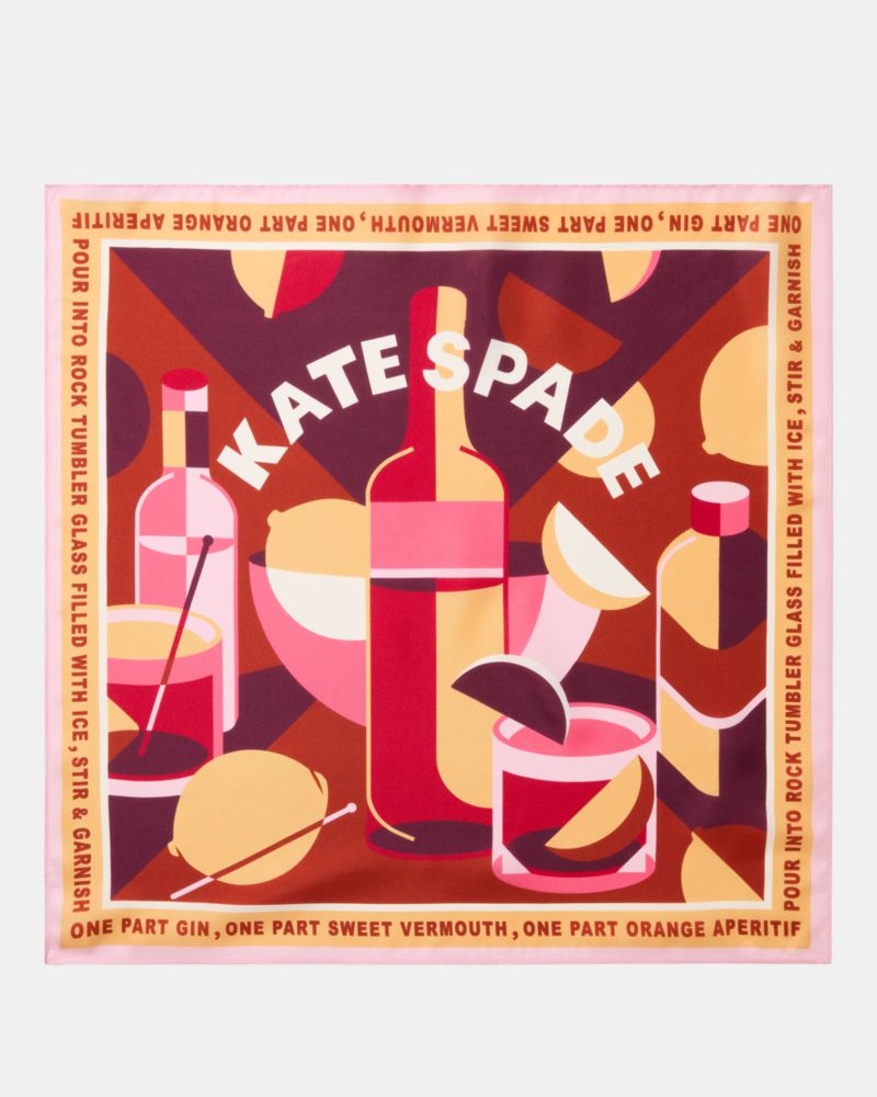 Kate Spade Italian Bitter Silk Bandana