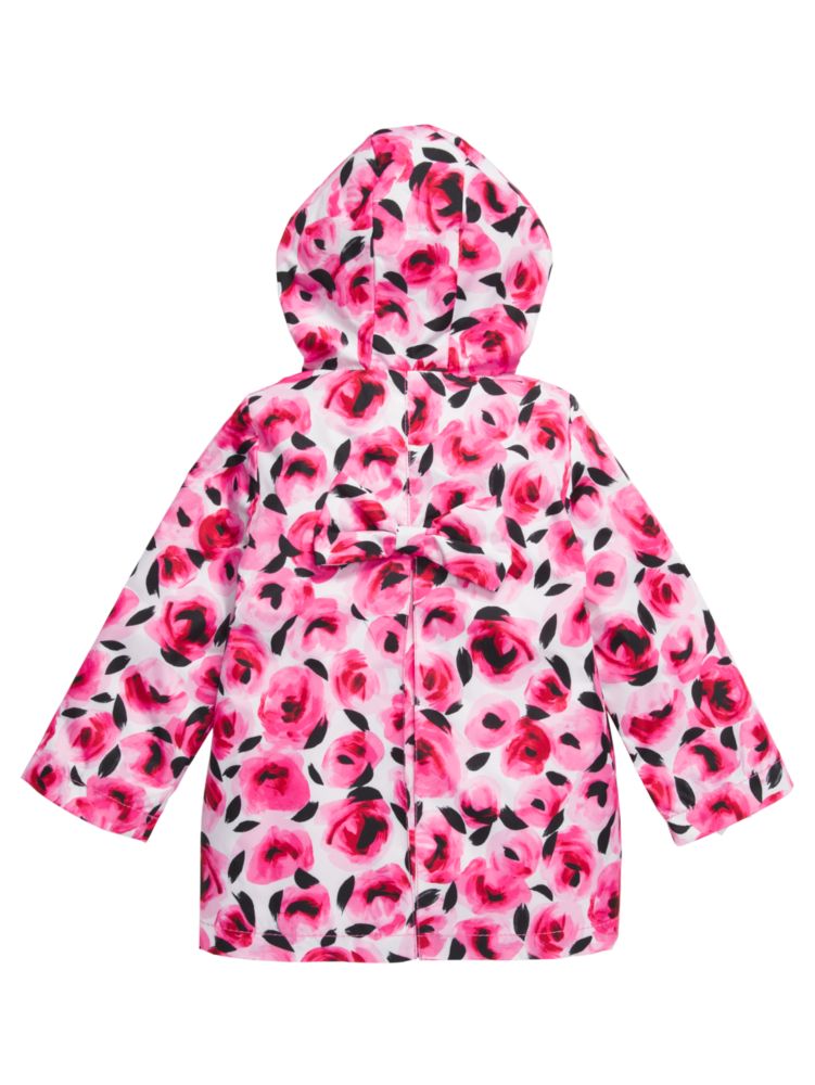 Toddlers' Hooded Rose Raincoat | Kate Spade New York
