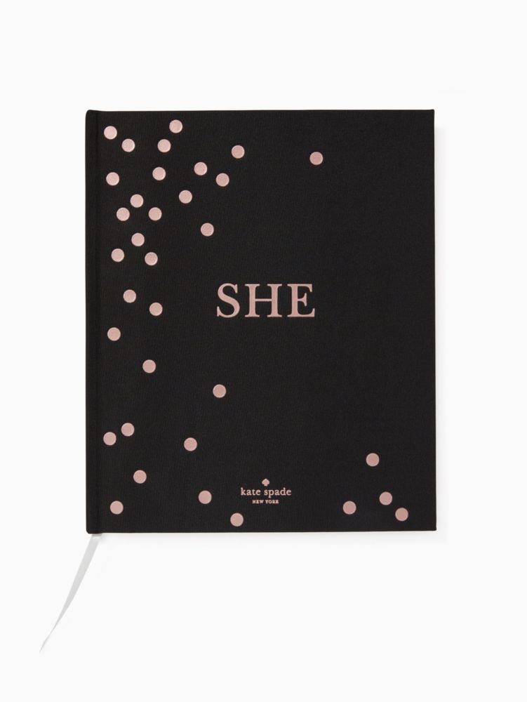 She Book, Black / Glitter, Product