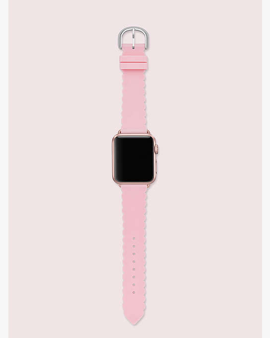 Pink Scallop Silicone 38/40mm Band For Apple Watch® | Kate Spade 