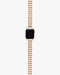 Scallop Link Stainless Steel Bracelet 38/40mm Band For Apple Watch®, Rose Gold, Product