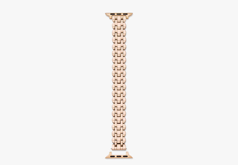Rose Gold-tone Scallop Link Stainless Steel Bracelet 38/40mm Band For Apple Watch®, Rose Gold, Product