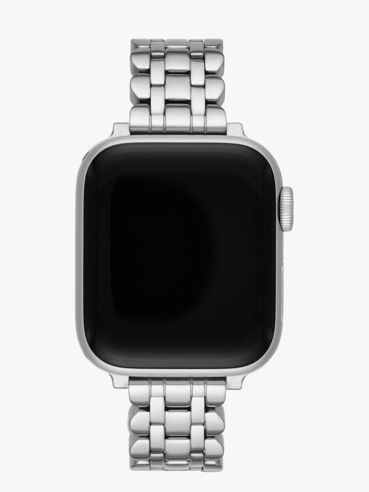 Silver Scallop Link Stainless Steel Bracelet 38/40mm Band For Apple Watch®, Silver, ProductTile