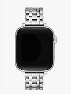 Kate Spade Silver Scallop Link Stainless Steel Bracelet 38/40mm Band For Apple Watch®. 1