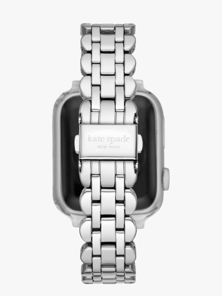 Silver Scallop Link Stainless Steel Bracelet 38/40mm Band For Apple Watch®  | Kate Spade New York