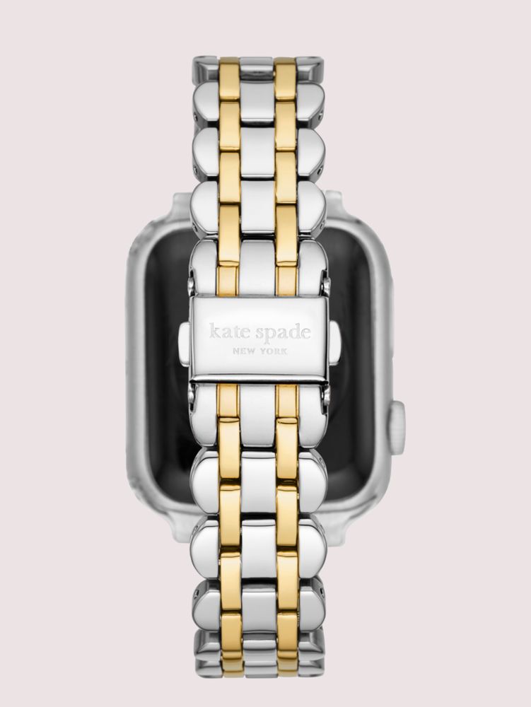 Two-tone Stainless Steel 38/40mm Bracelet Band For Apple Watch®, Gold/Silver, Product