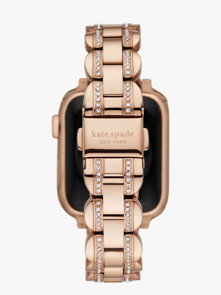 Rose Gold Pavé Scallop Link 38/40 Mm Band For Apple Watch® | Kate Spade New  York