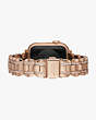 Rose Gold Pavé Scallop Link Band For Apple Watch®, Rose Gold, Product
